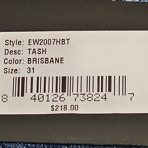 Edwin Denim Tash Relaxed In Brisbane Size 31 NWT MSRP $218 - Picture 11 of 11